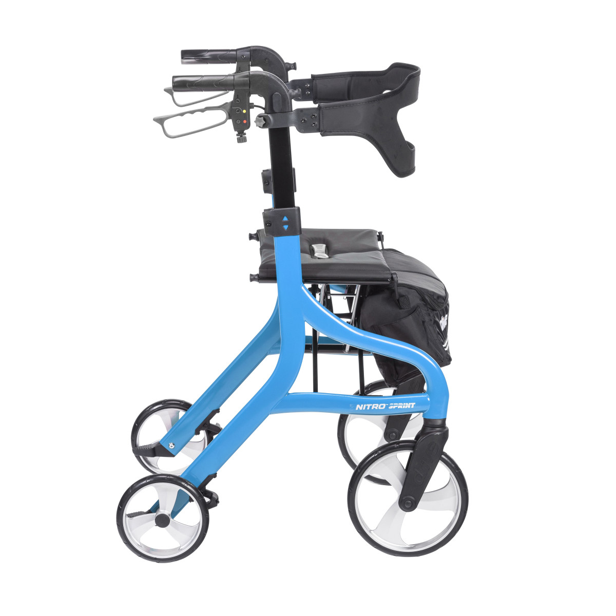 Nitro® Sprint Rollator with Accessories (Blue) - Image 15