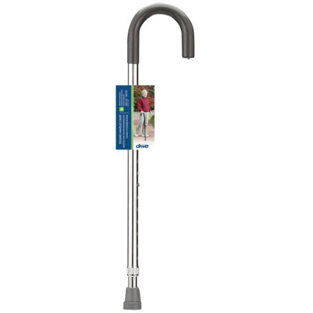 Round-Handle Standard Aluminum Cane