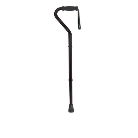 Drive Medical Bariatric Offset-Handle Cane (Tall, 600 lb Capacity)