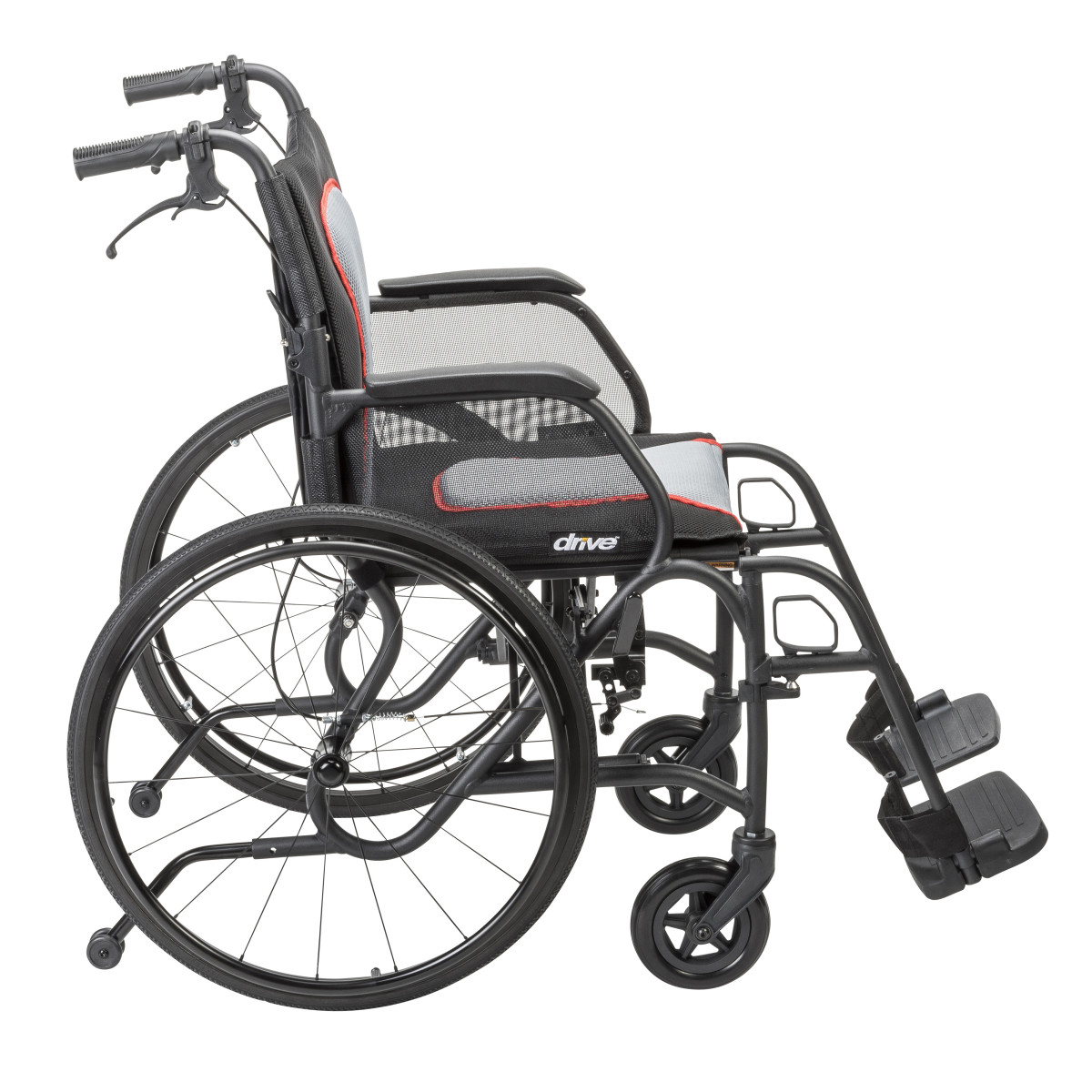 AeroFly™ Ultra-Lite Wheelchair (Black) - Image 2