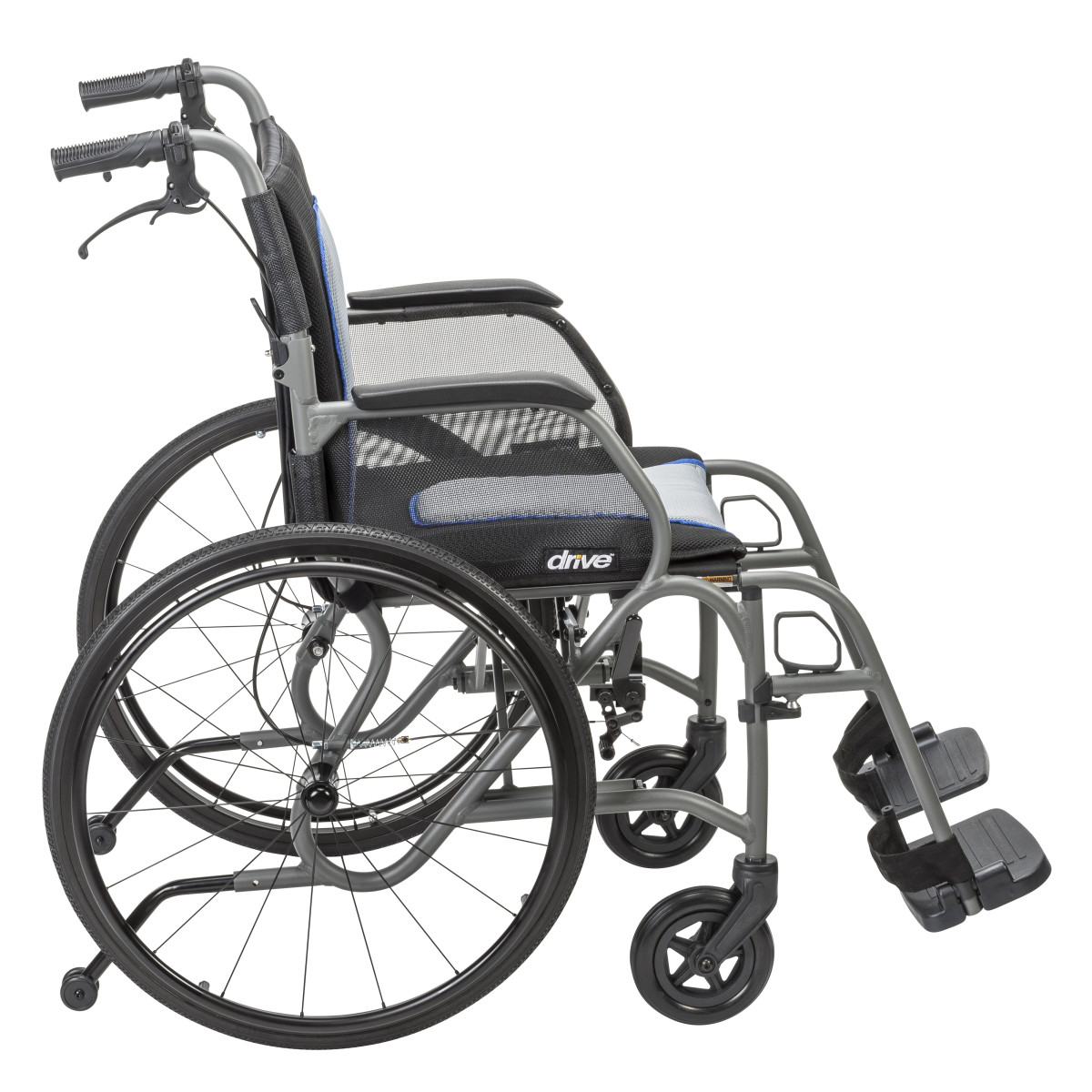 AeroFly™ Ultra-Lite Wheelchair (Gray) - Image 2