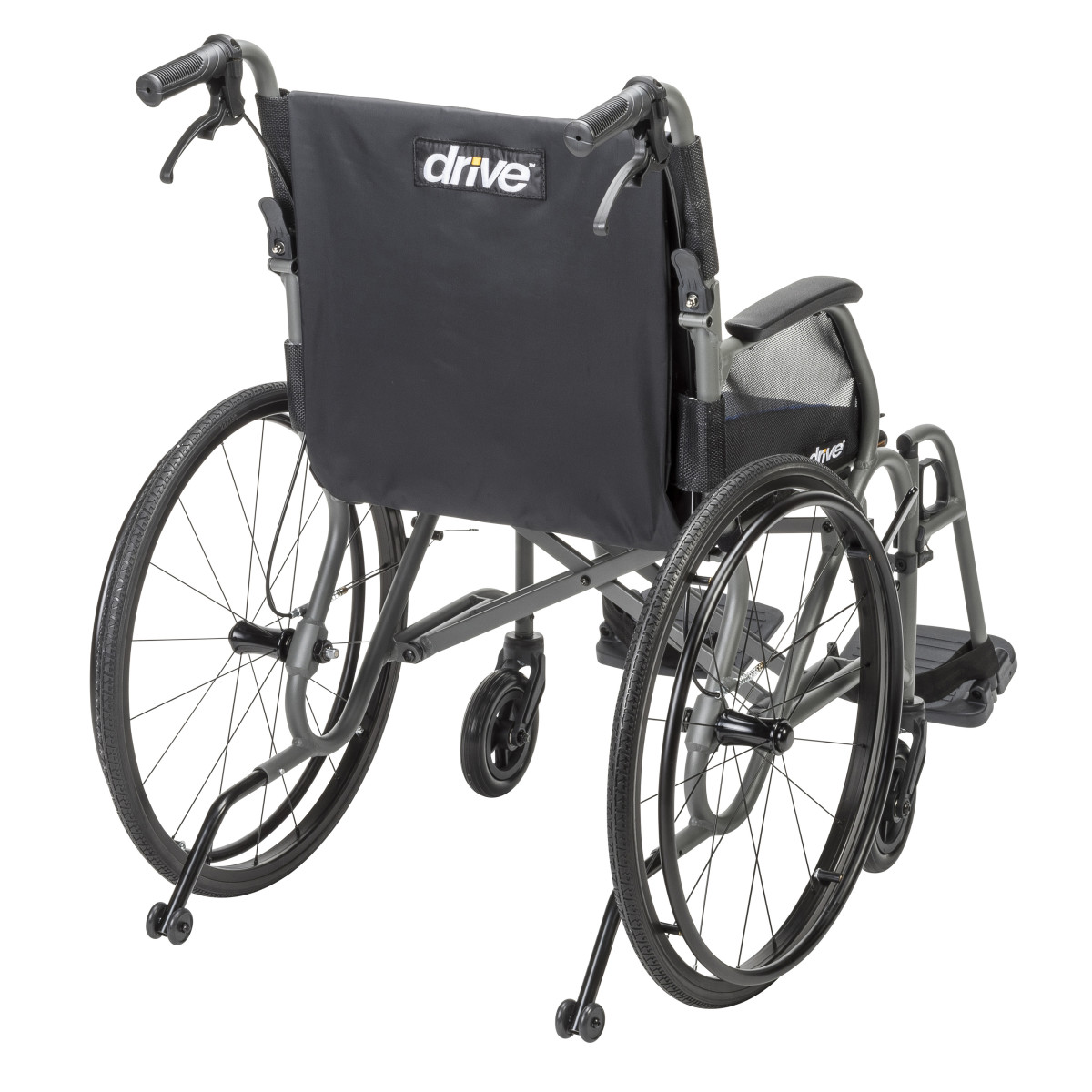 AeroFly™ Ultra-Lite Wheelchair (Gray) - Image 4