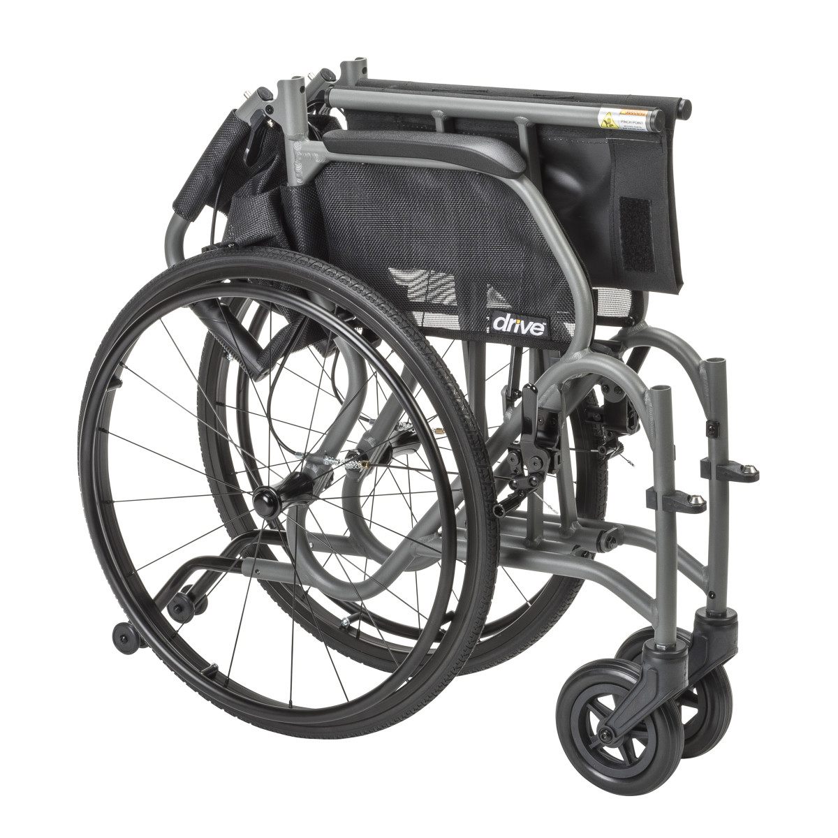 AeroFly™ Ultra-Lite Wheelchair (Gray) - Image 5