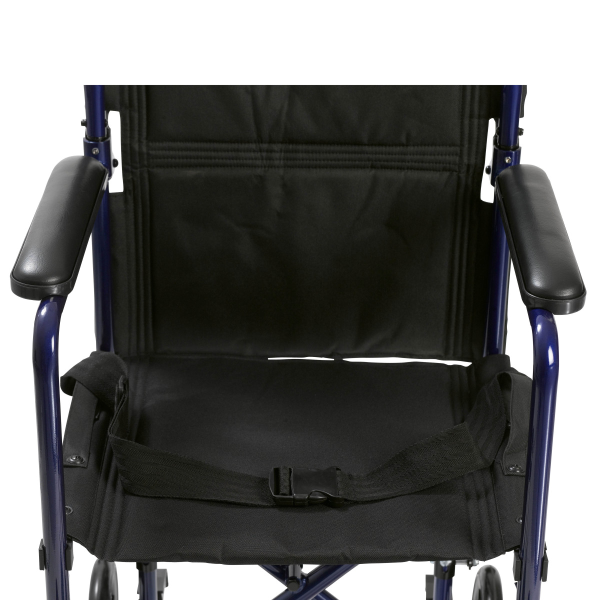Aluminum Transport Chair (19", Blue) - Image 5