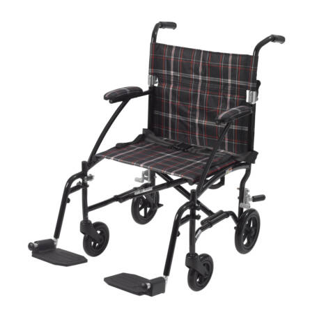 Fly-Lite Aluminum Transport Chair (Black)