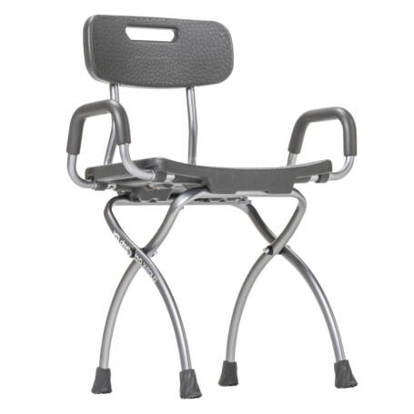 MD by Drive X-Fold Shower Chair (Gray)