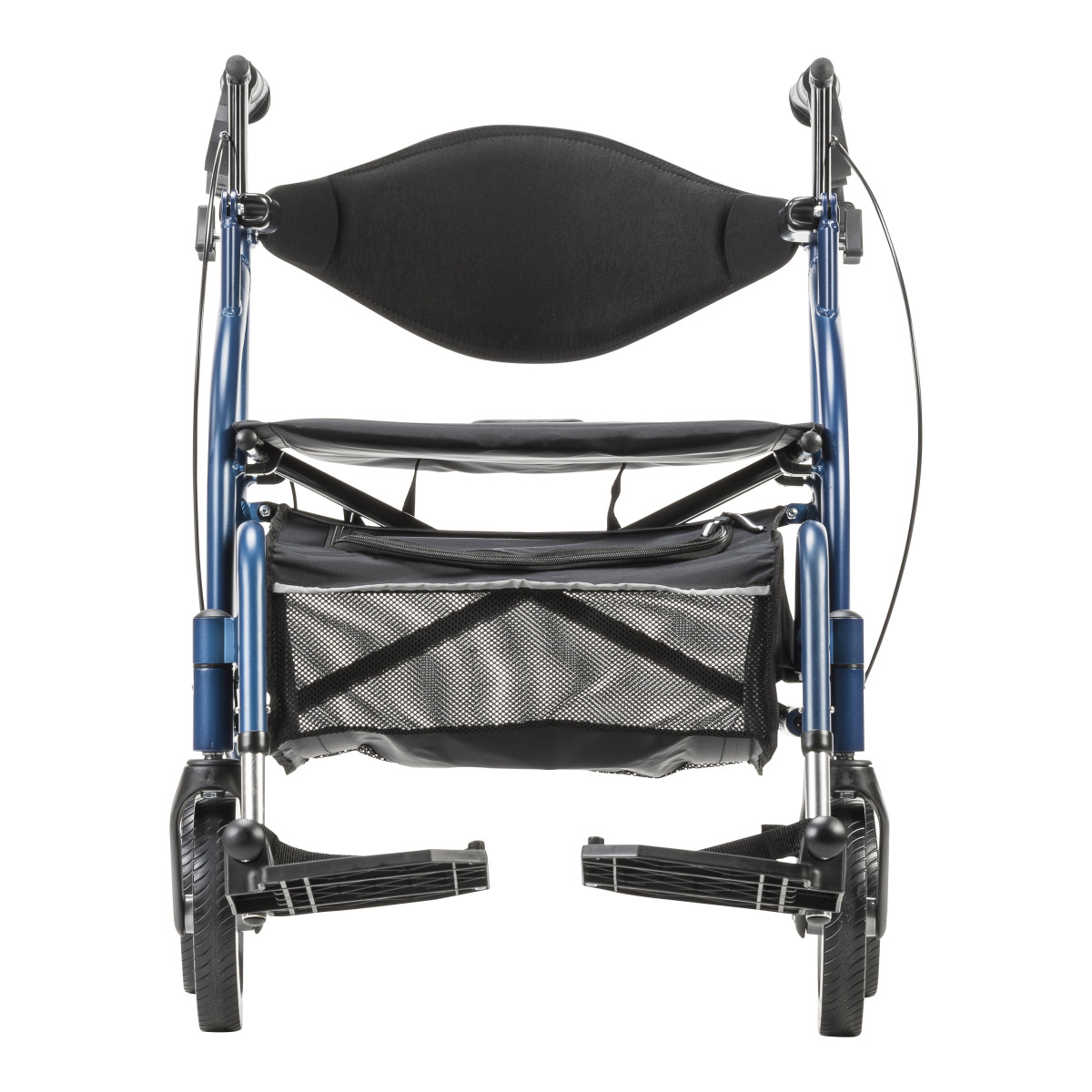MD by Drive Fusion 2 in 1 Rollator/Transport Chair (Blue) - Image 12