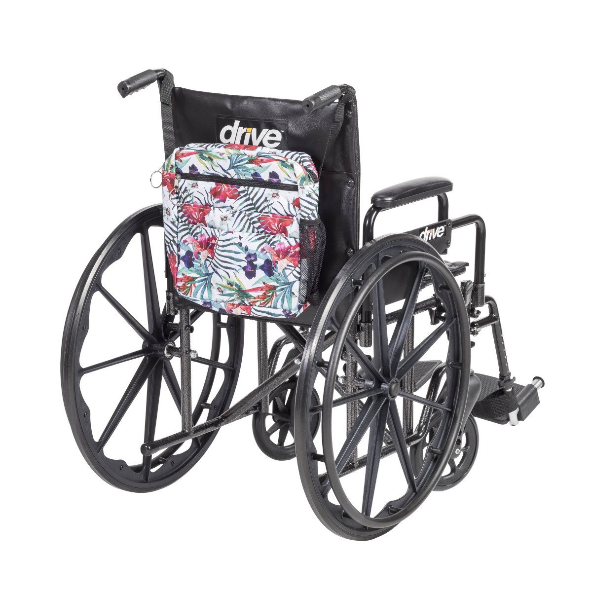 Mobility Bag (Teal Floral) - Image 7