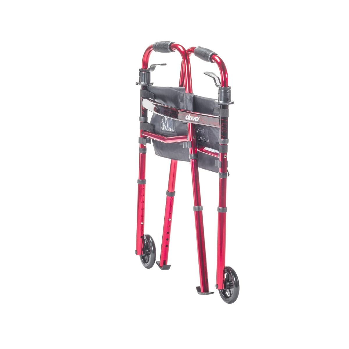 Deluxe Folding Travel Walker with 5" Wheels - Image 4