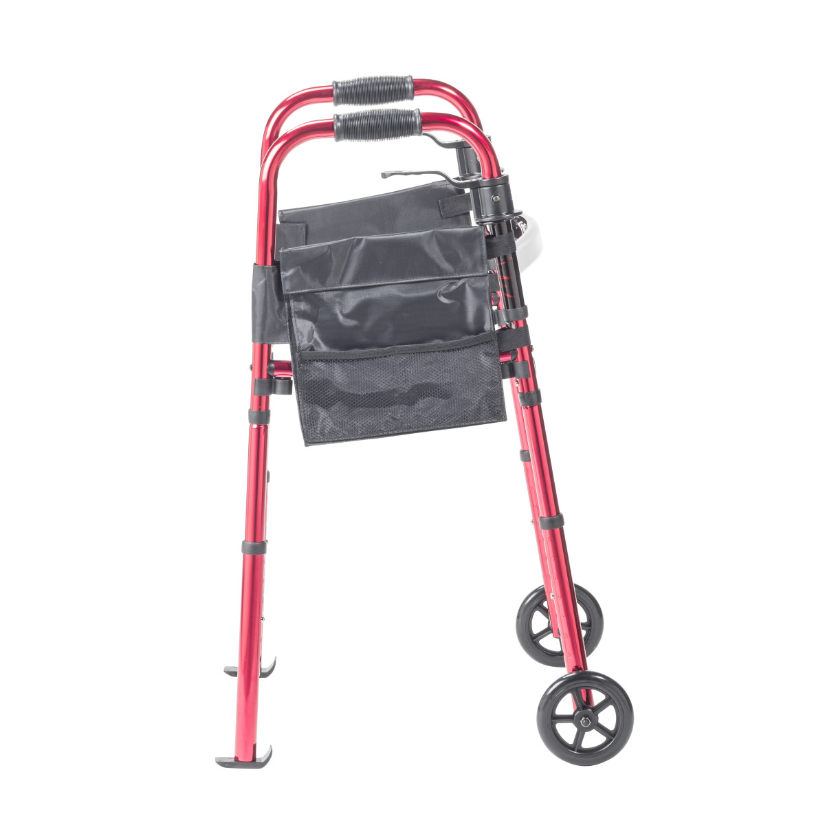 Deluxe Folding Travel Walker with 5" Wheels - Image 5