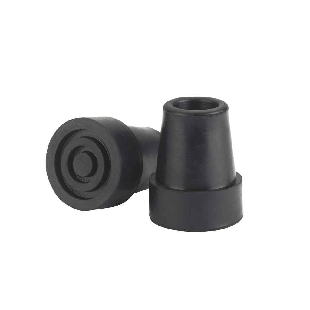 Drive Medical Cane Tip (¾" diameter, Black, 1 Pair) - Image 2
