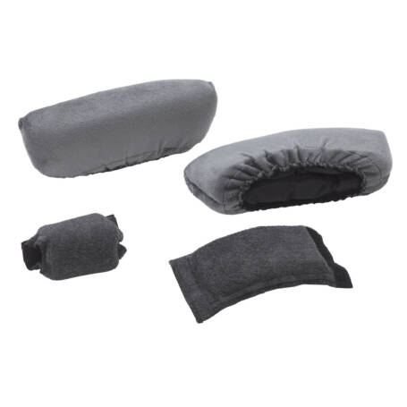 Drive Medical Crutch Pillows Accessory Kit (1 Pair, Gray)
