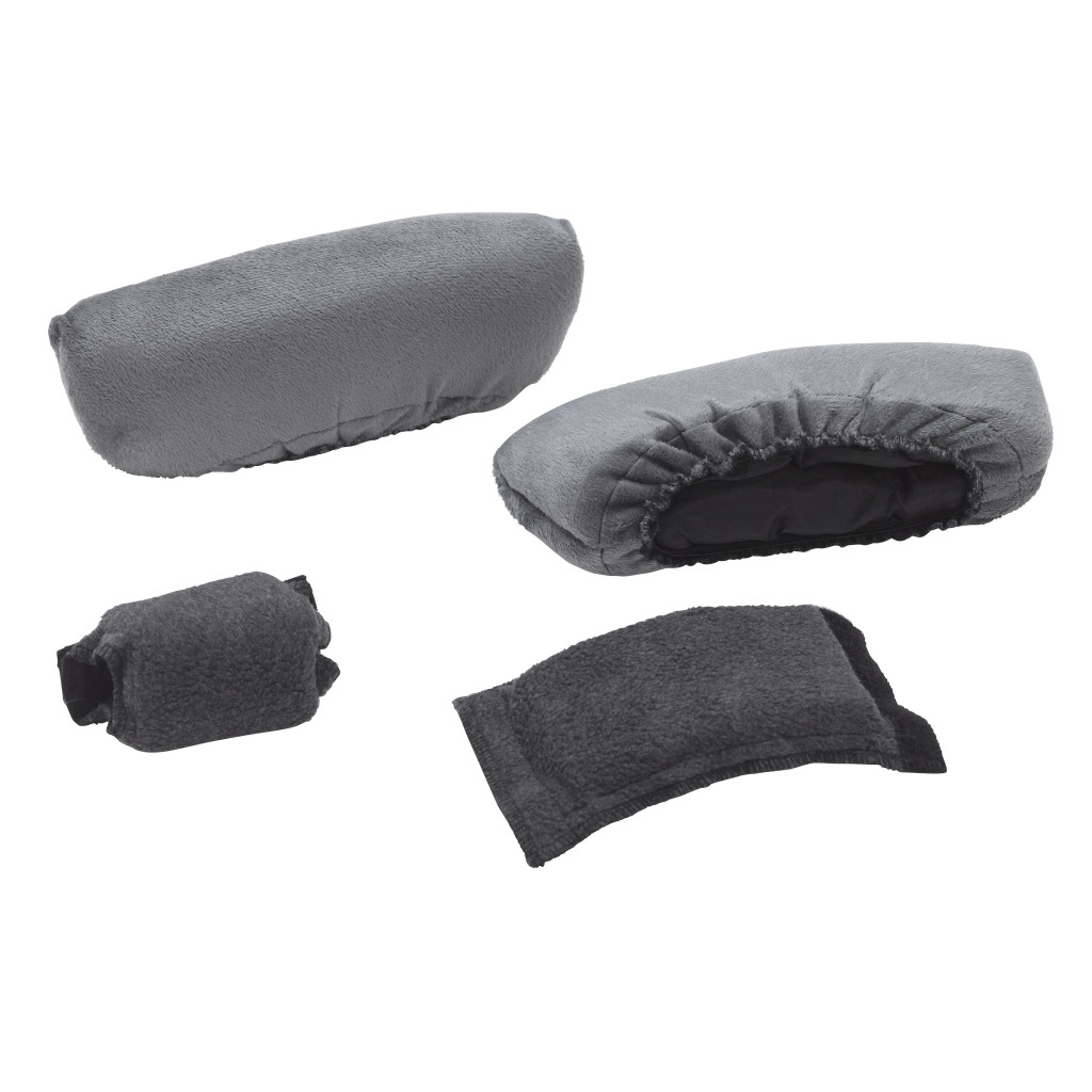 Drive Medical Crutch Pillows Accessory Kit (1 Pair, Gray)