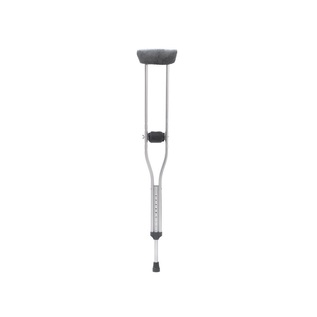 Drive Medical Crutch Pillows Accessory Kit (1 Pair, Gray) - Image 3