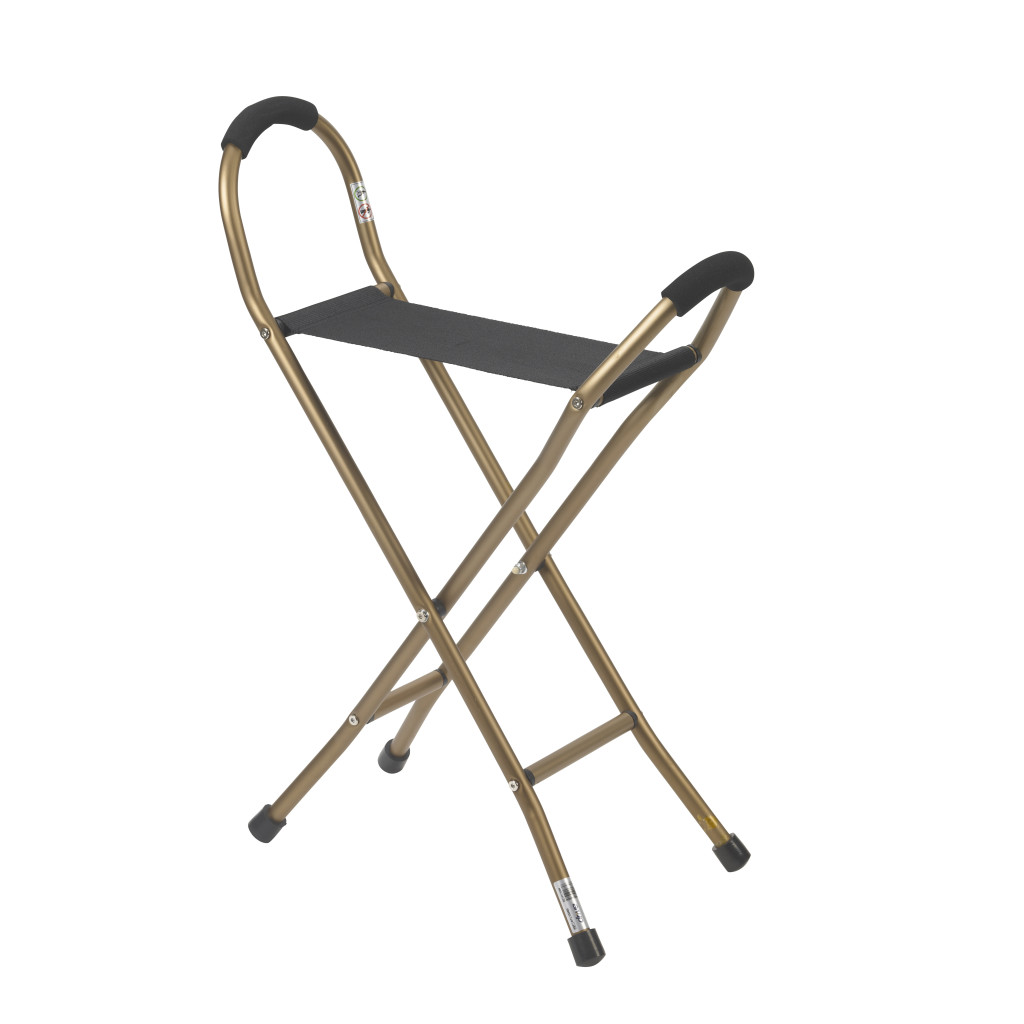 Drive Medical Folding Cane with Sling Seat