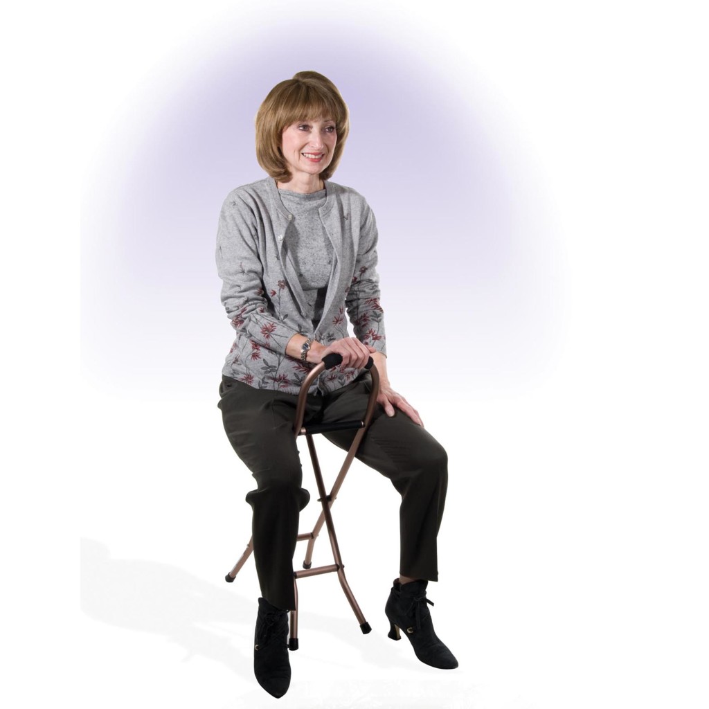 Drive Medical Folding Cane with Sling Seat - Image 6