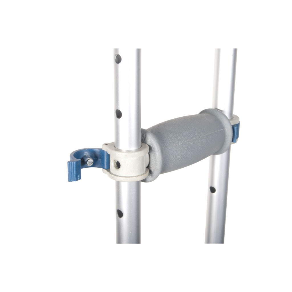 Universal Aluminum Crutches with Accessories - Image 2