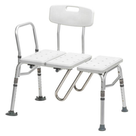 Splash Defense™ Transfer Bench with Curtain Guard Protection