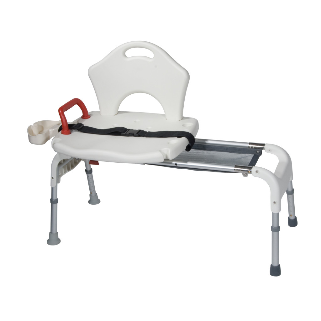 Folding Universal Sliding Transfer Bench - Image 2