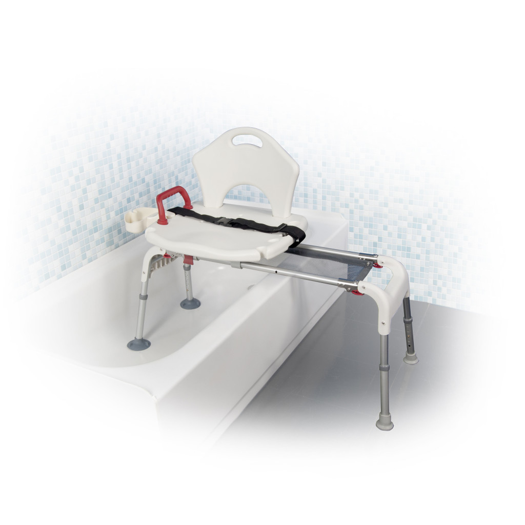 Folding Universal Sliding Transfer Bench - Image 6