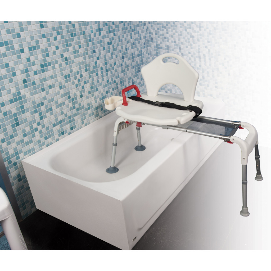 Folding Universal Sliding Transfer Bench - Image 7
