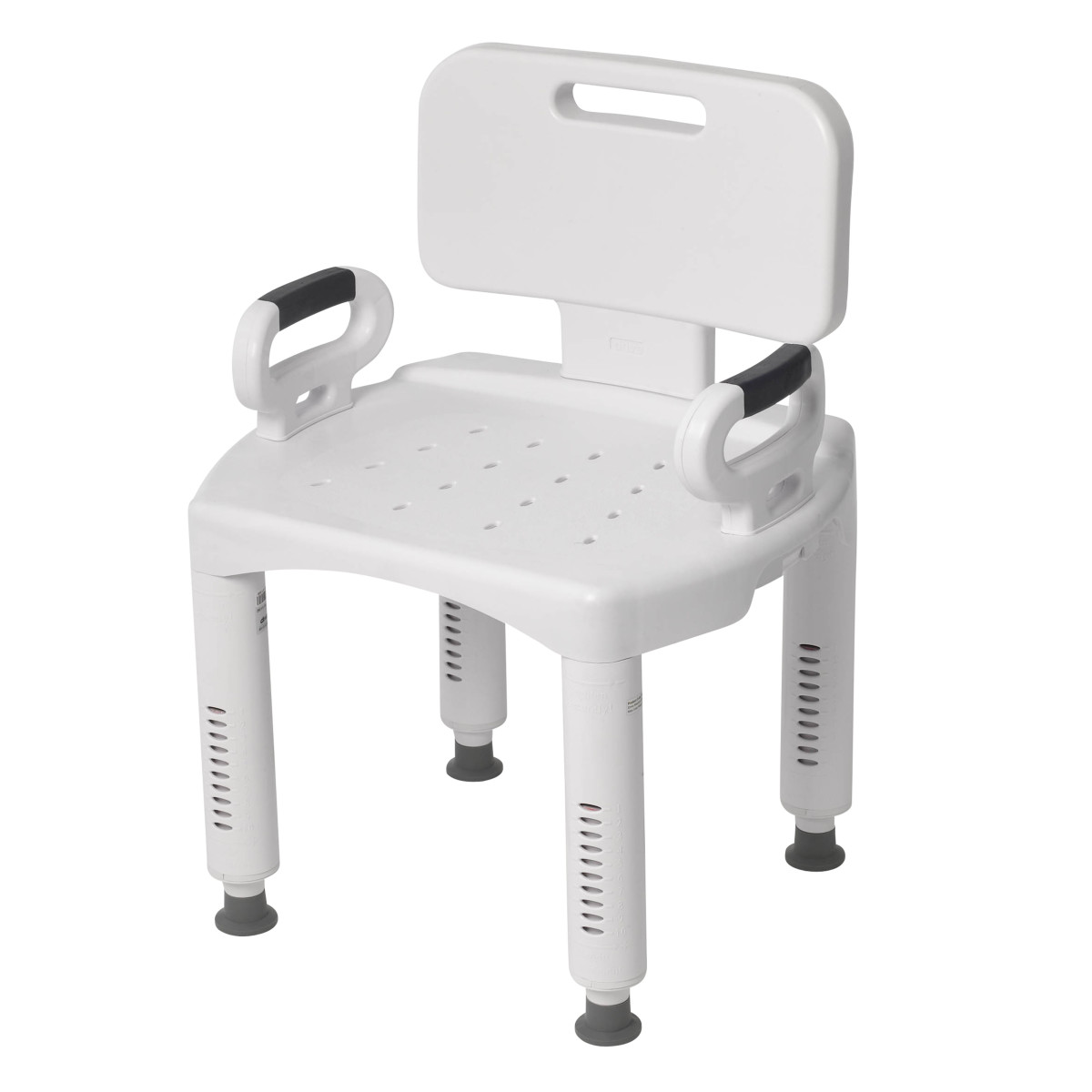 Premium Series Shower Chair with Back and Arms - Image 2