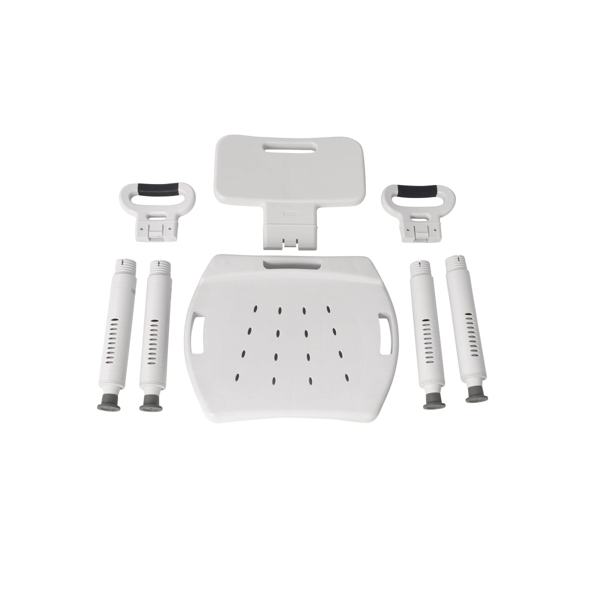 Premium Series Shower Chair with Back and Arms - Image 5