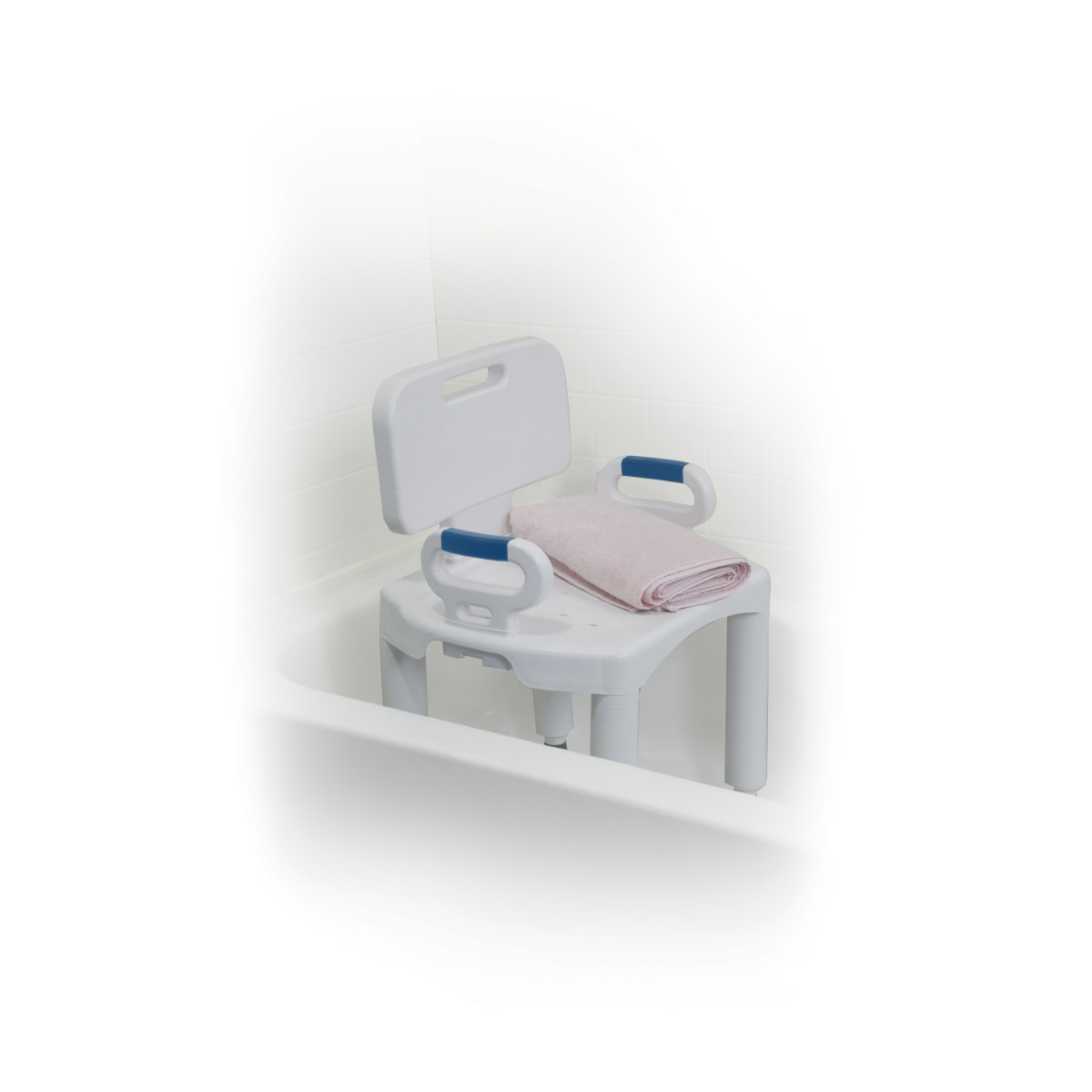 Premium Series Shower Chair with Back and Arms - Image 10