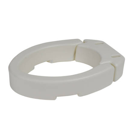 Hinged Toilet Seat Riser (Elongated)