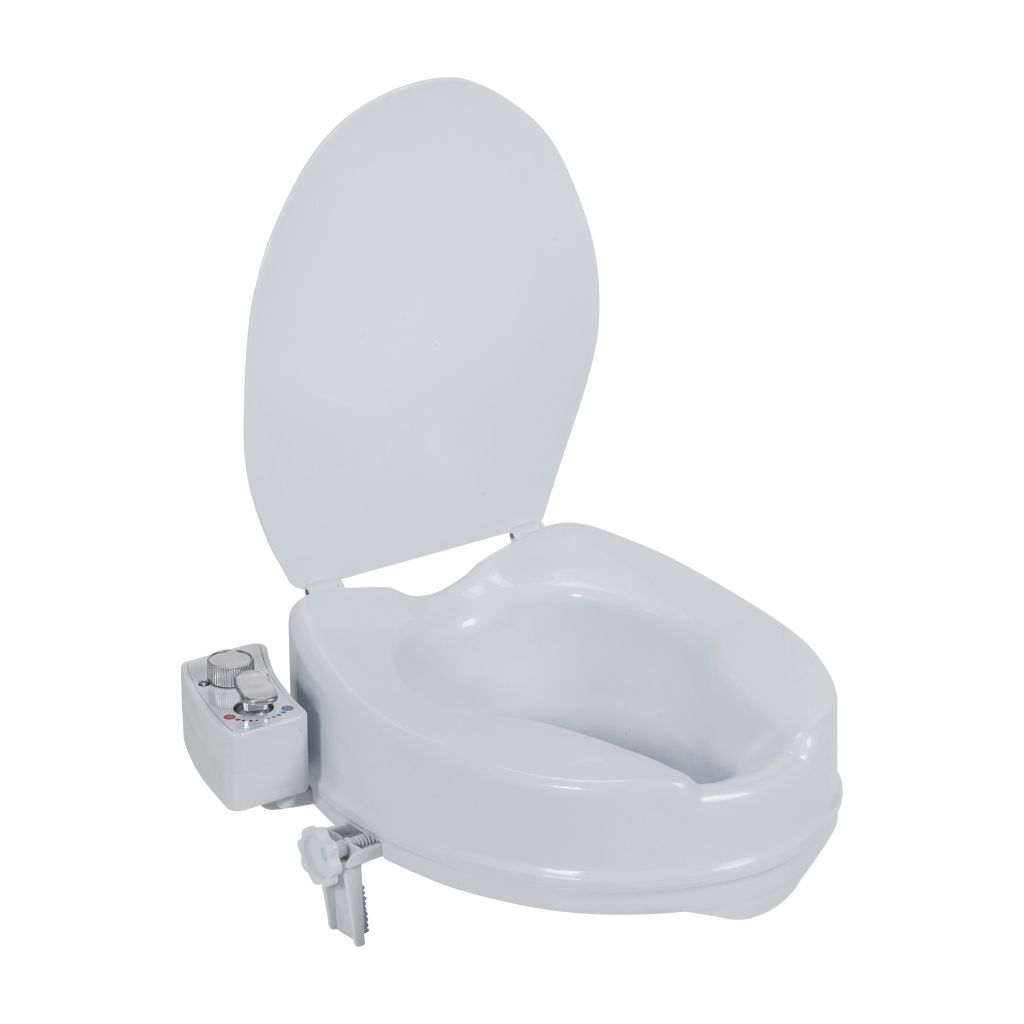 PreserveTech™ Raised Toilet Seat with Bidet (Warm & Ambient Water)