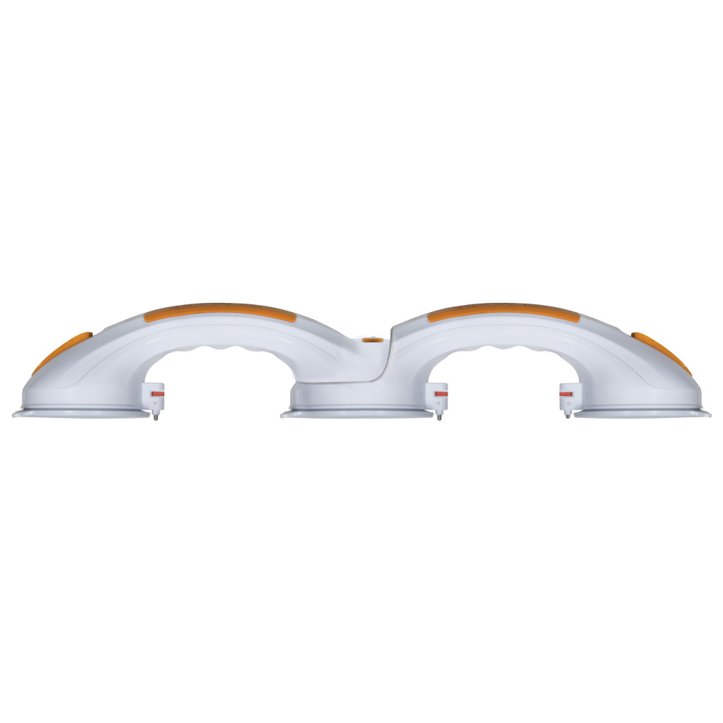 19.75" Adjustable Angle Rotating Suction Cup Grab Bar
