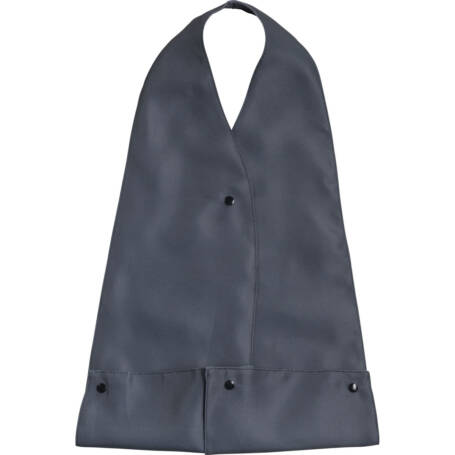 Adult Bib Scarf (Blue & Gray)