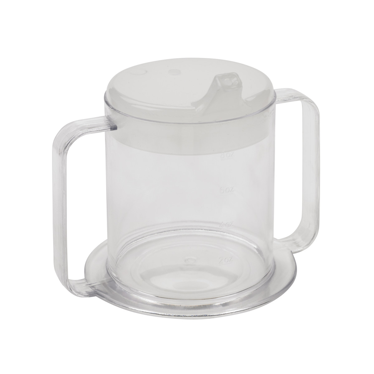 Clear 2-Handle Cup