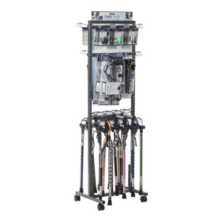 Display Rack with Canes & Accessories