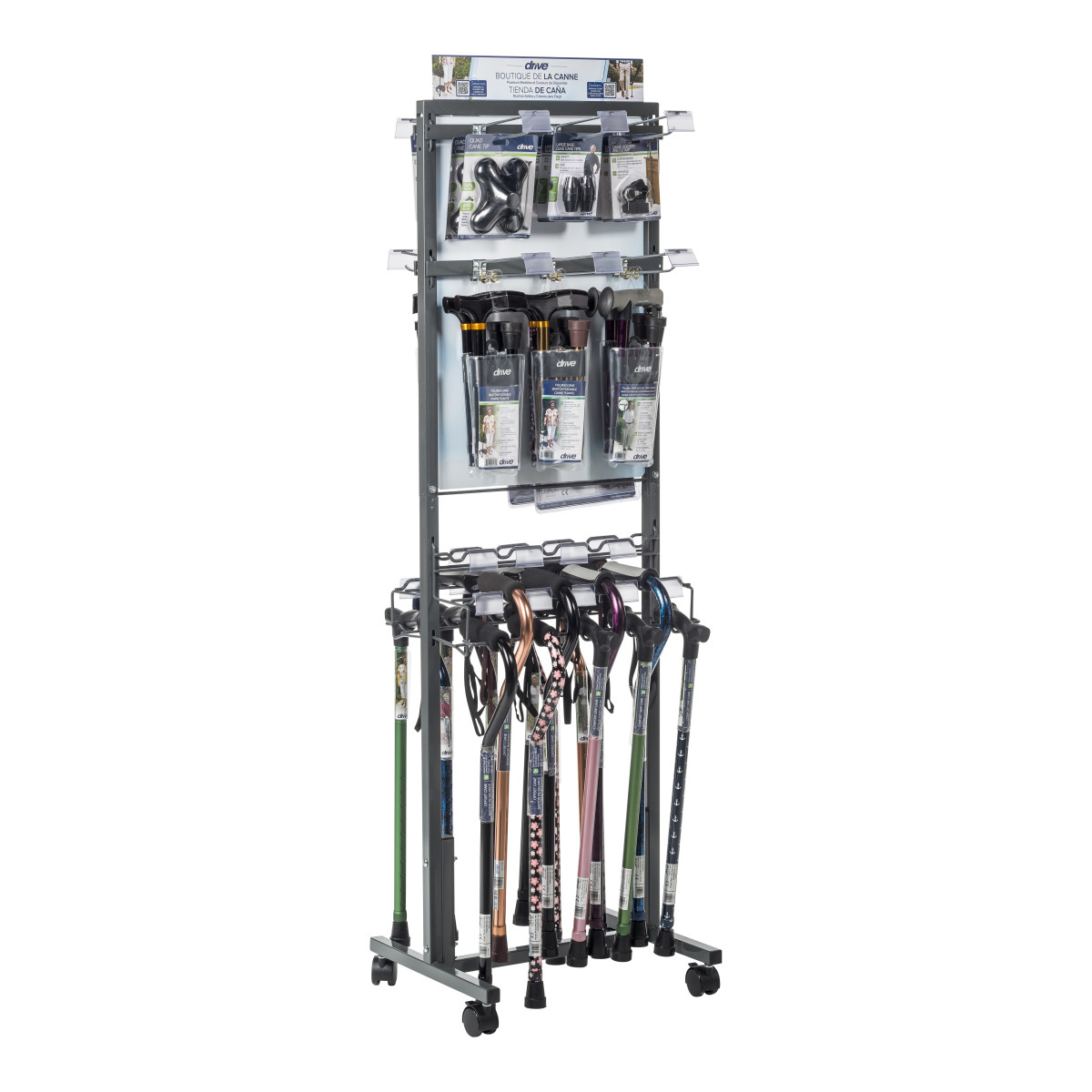 Display Rack with Canes & Accessories - Image 2