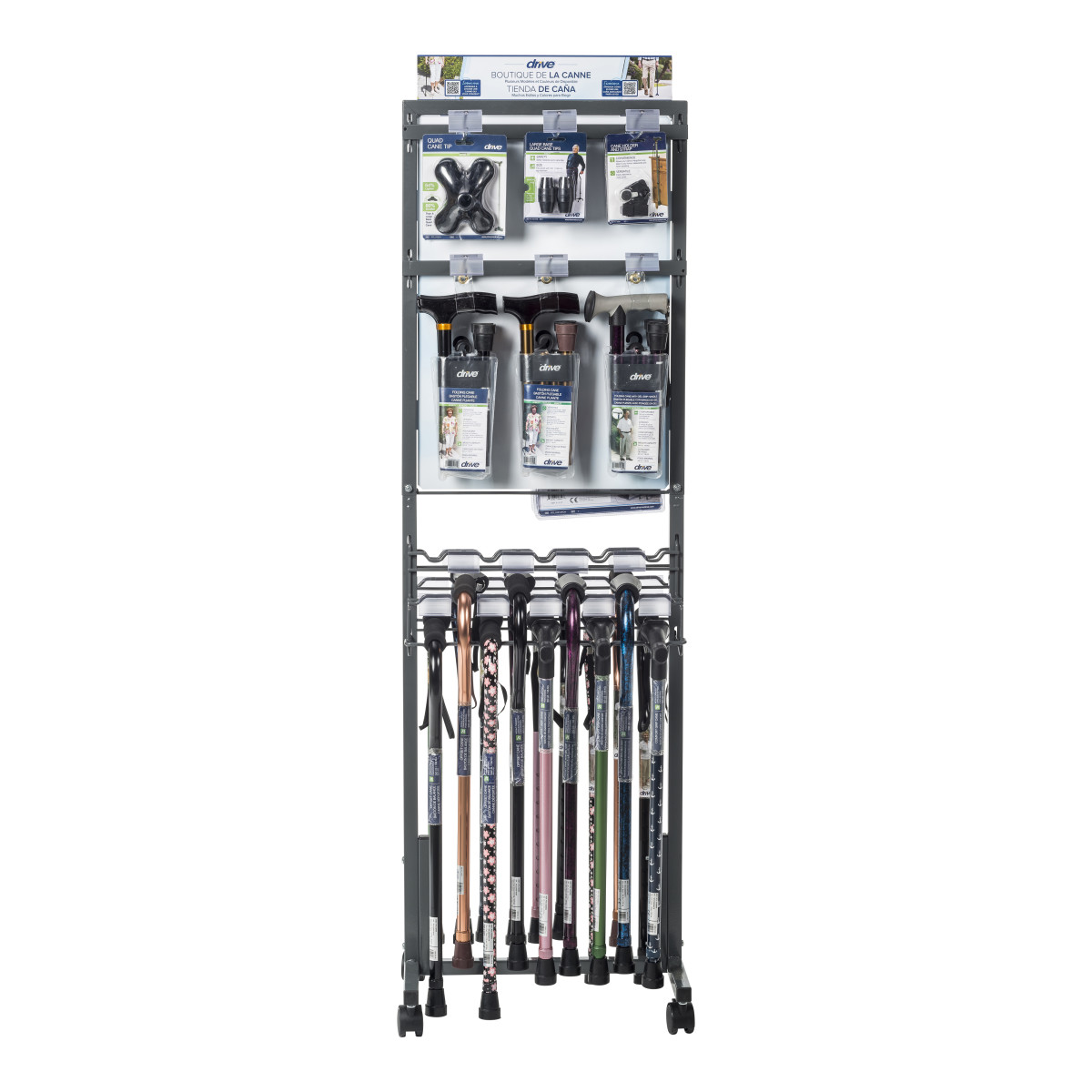 Display Rack with Canes & Accessories - Image 4