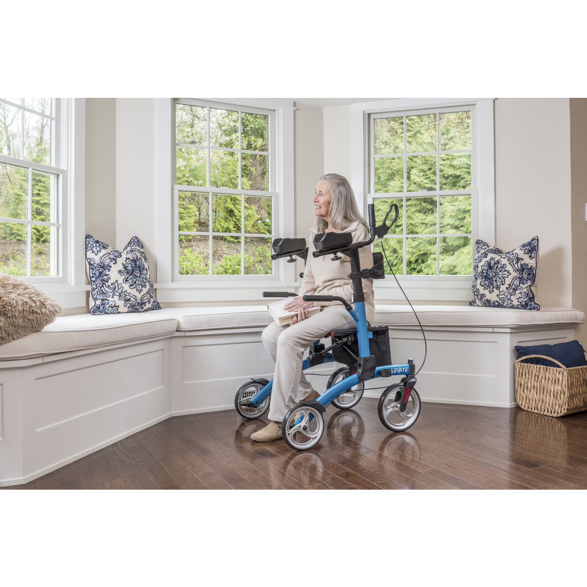 Elevate Upright Walker (Blue) - Image 2
