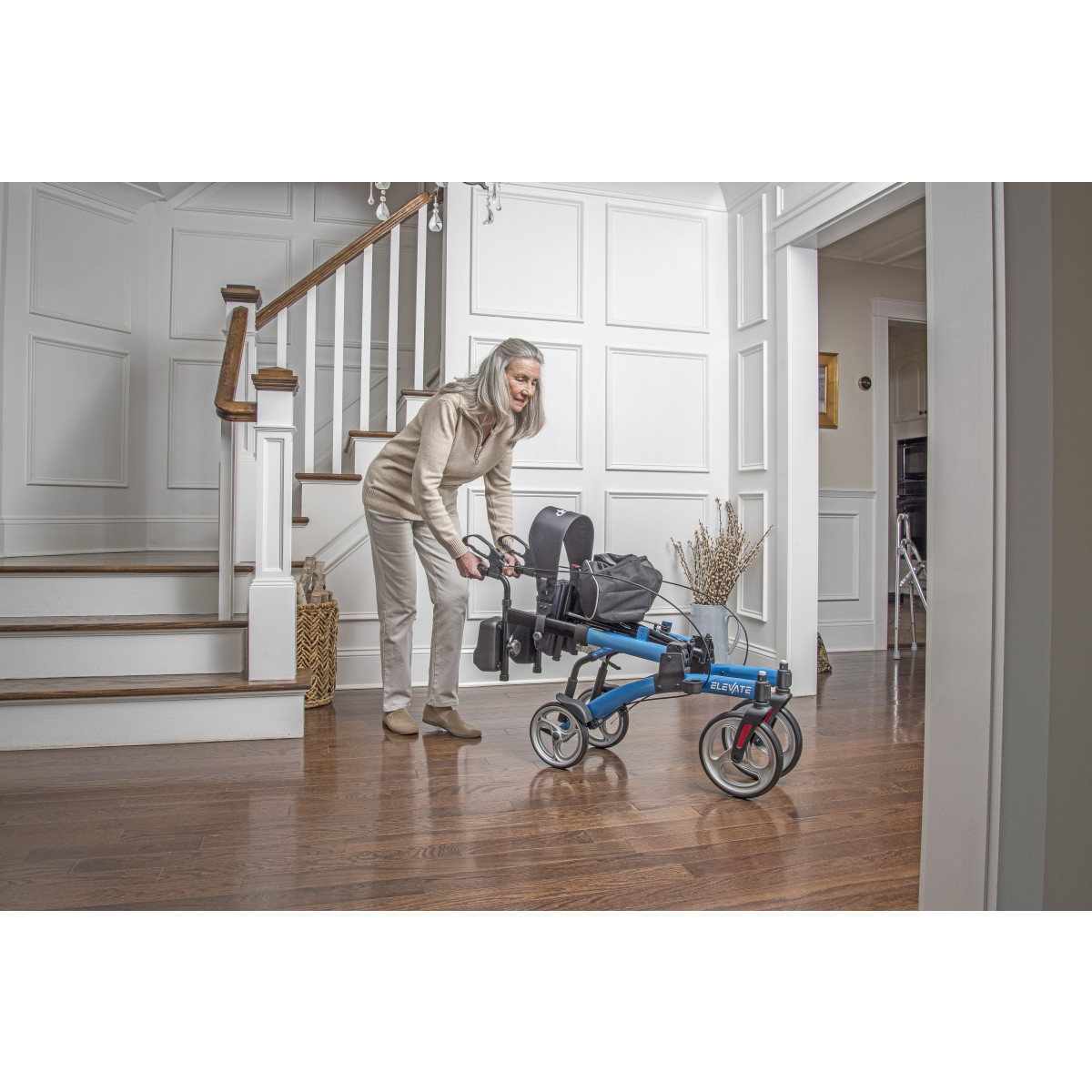 Elevate Upright Walker (Blue) - Image 3