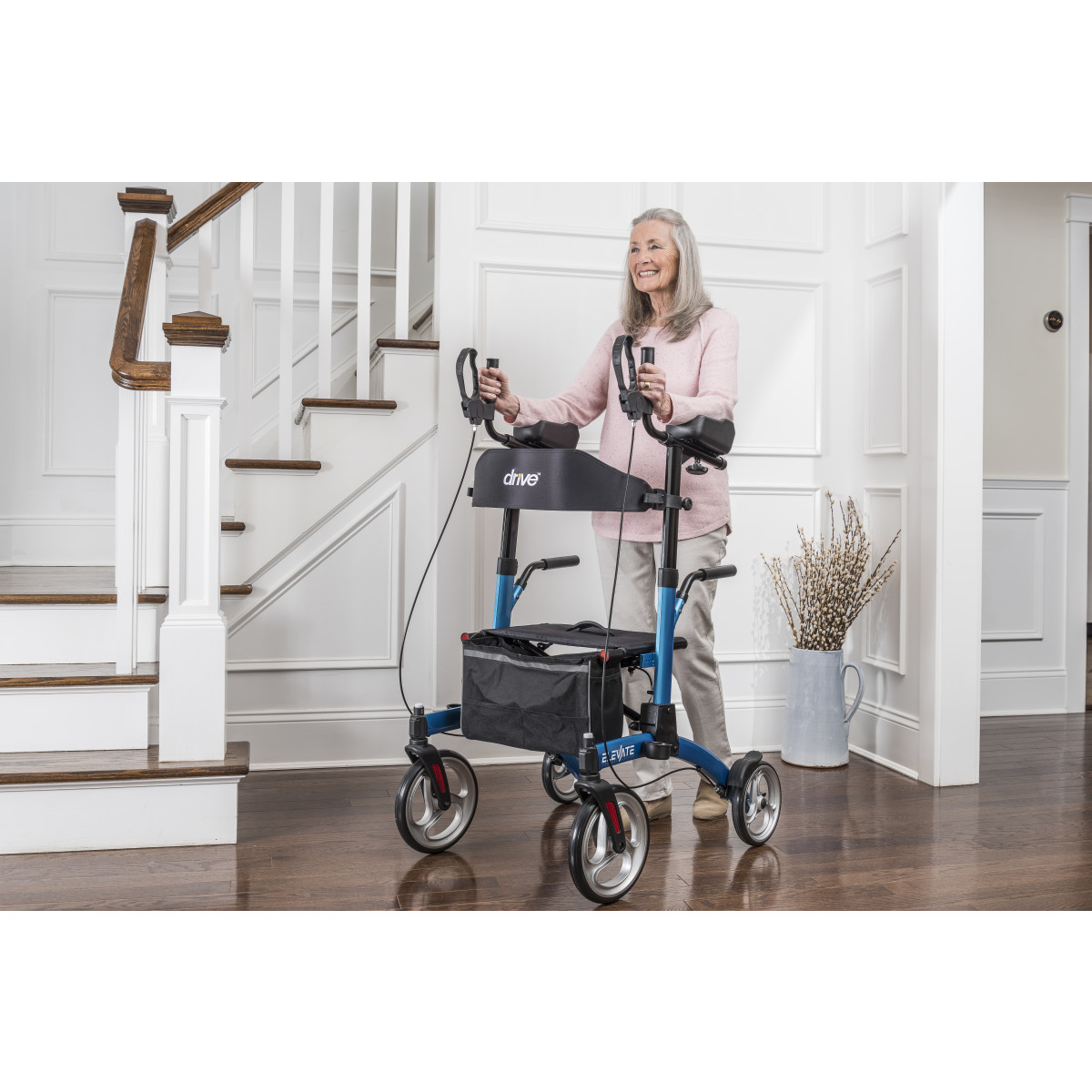 Elevate Upright Walker (Blue) - Image 4